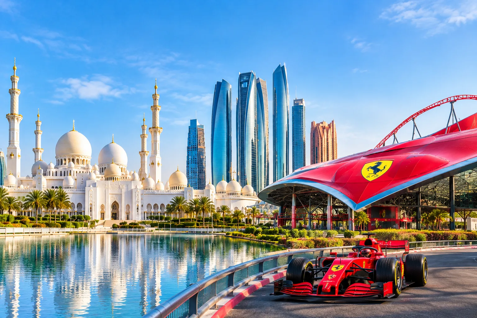 Abu Dhabi City Tour With Ferrari World
