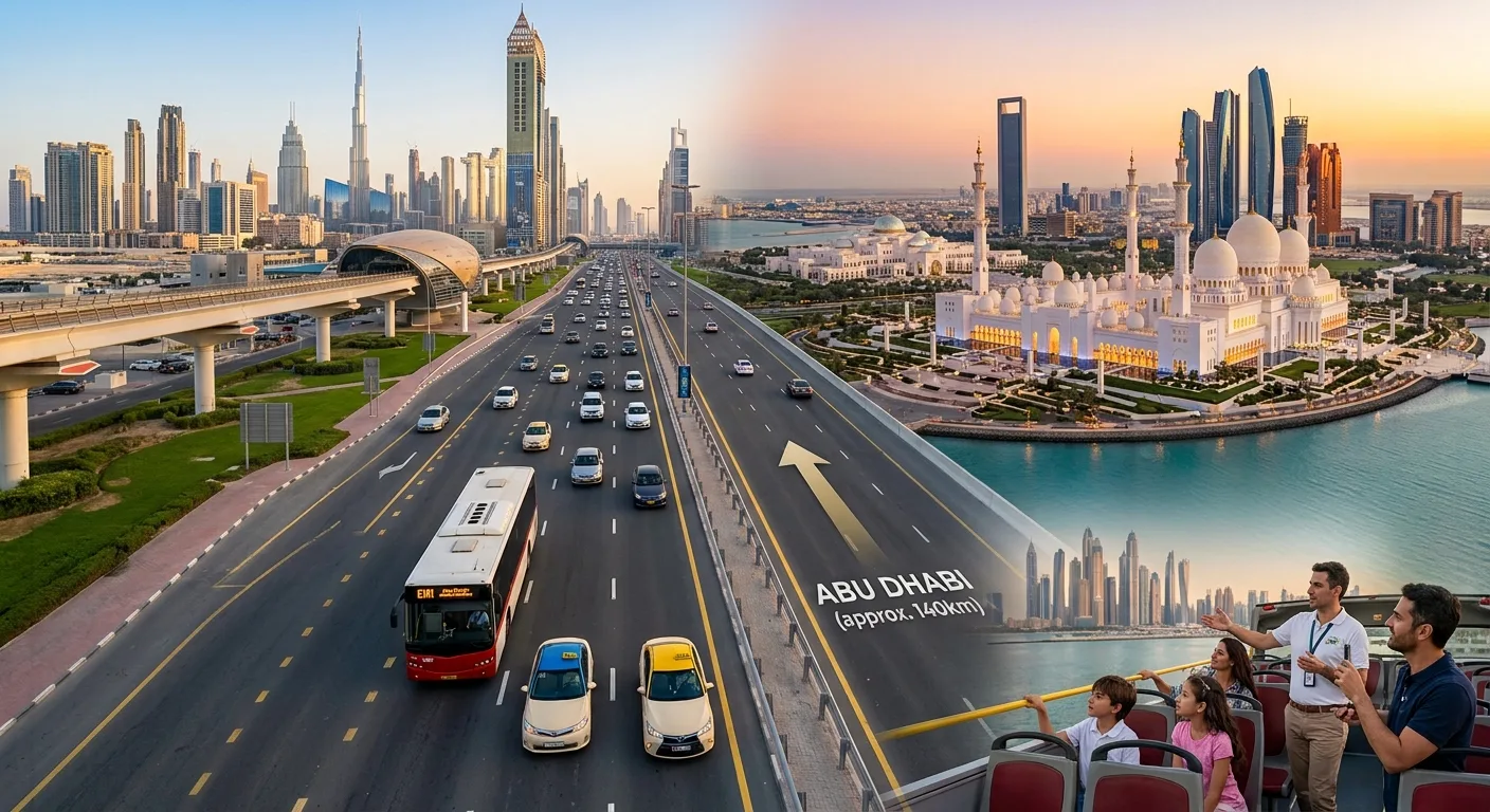 Dubai to Abu Dhabi Day Trip: Itinerary, Transport & Costs