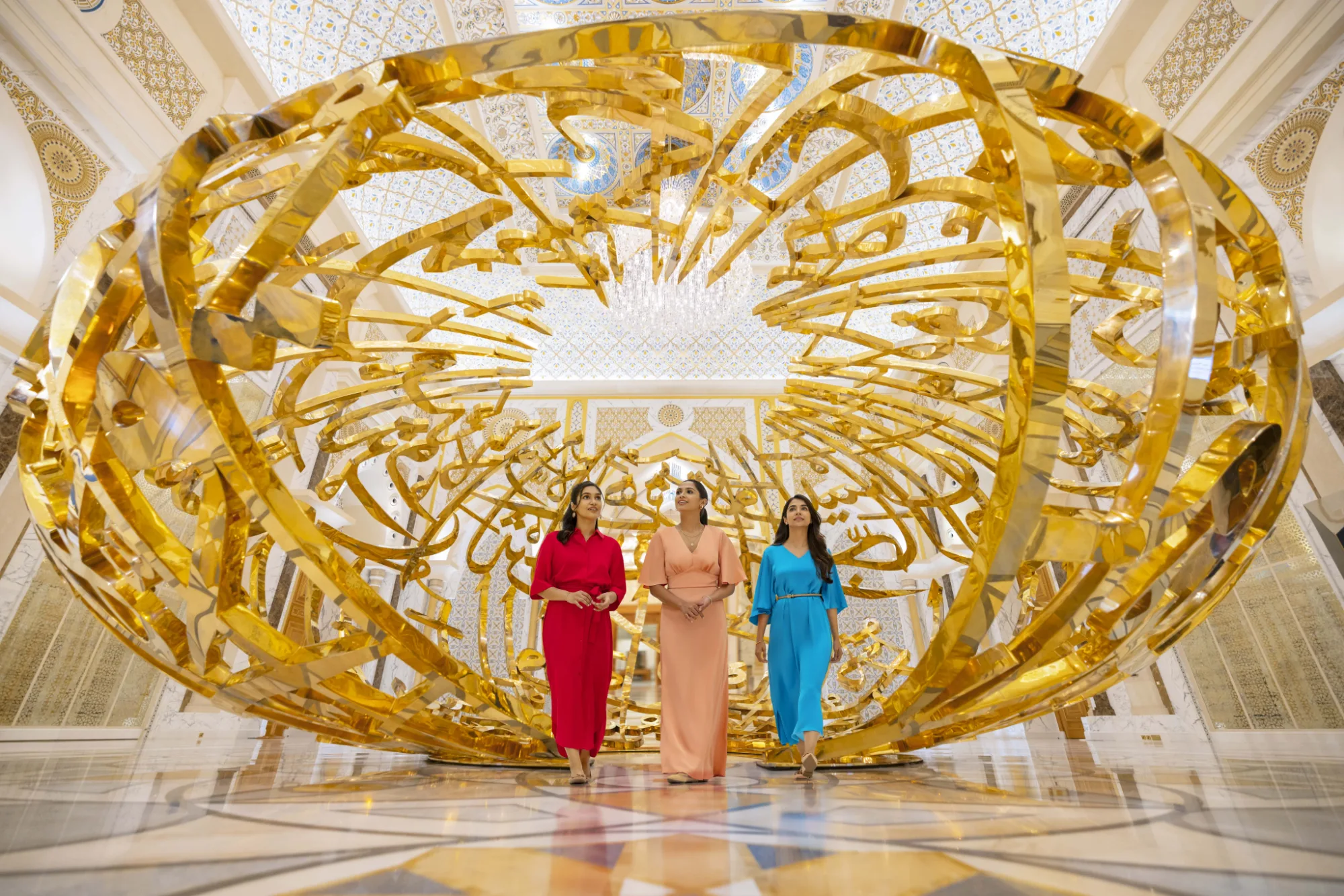 Qasr Al Watan, the Presidential Palace in Abu Dhabi