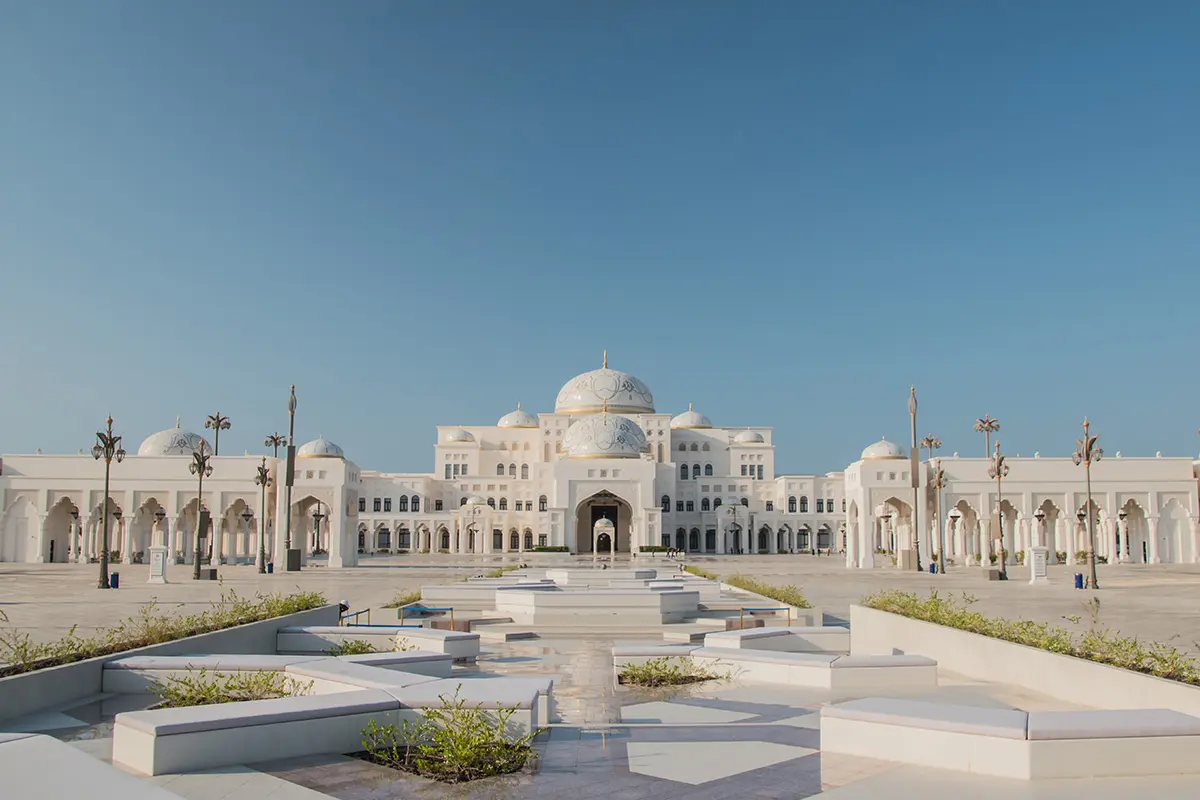 Qasr Al Watan in Abu Dhabi, near teamLab Phenomena