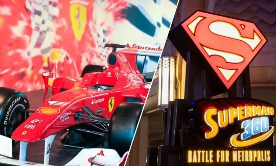 Warner Bros and Ferrari World Combo Tickets: Yas Island